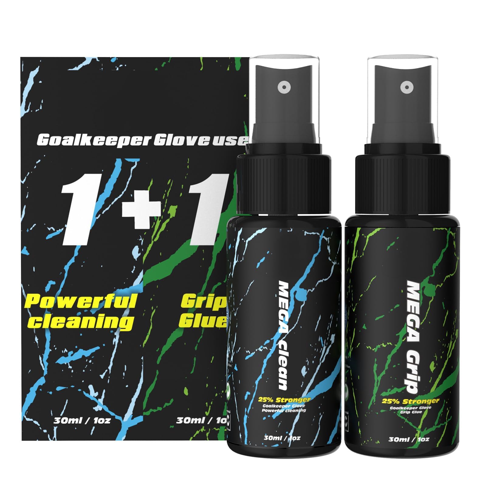 Amazon.com: Clbort Goalkeeper Glove Spray Bundle, Contains MSDS